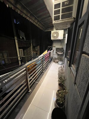 Balcony in 3 BHK Builder Floor at Mahavir Enclave 1 – for Sale