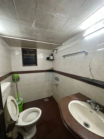 Bathroom in 3 BHK Apartment at Santacruz West – for Rent