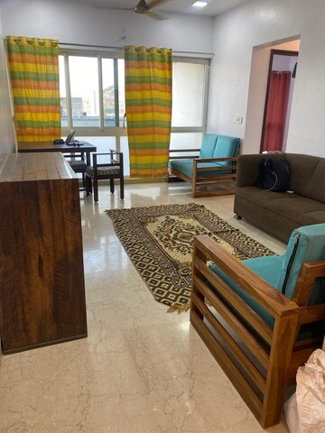 Living Room in 2 BHK Apartment at Omkar Ananta, Goregaon East – for Rent