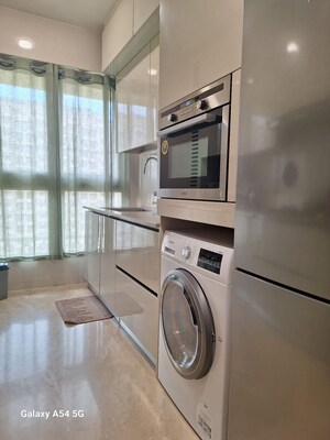 Bathroom in 2 BHK Apartment at Hiranandani Castle Rock, Powai – for Rent