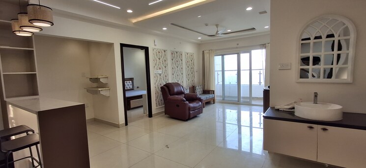 Living Room, lansum-el-dorado 3 Bedroom 1900 Sq.Ft. Apartment In Narsingi Hyderabad 9838090