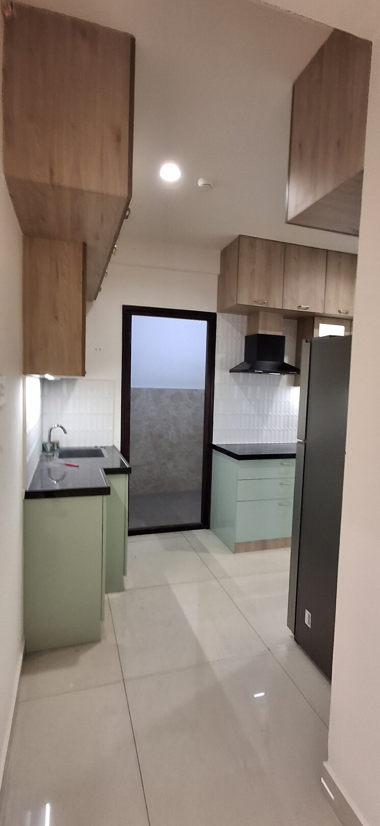 Kitchen, lansum-el-dorado 3 Bedroom 1900 Sq.Ft. Apartment In Narsingi Hyderabad 9838090