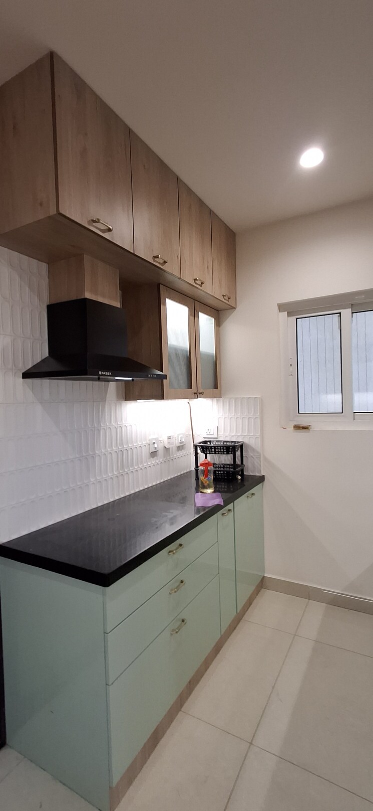 Kitchen, lansum-el-dorado 3 Bedroom 1900 Sq.Ft. Apartment In Narsingi Hyderabad 9838090