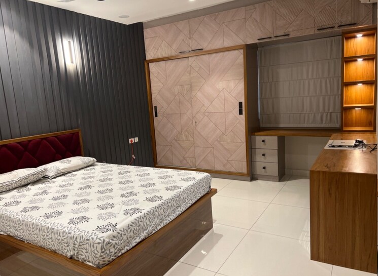 Bedroom, my-home-krishe 3 Bedroom 2160 Sq.Ft. Apartment In Financial District Hyderabad 9840133