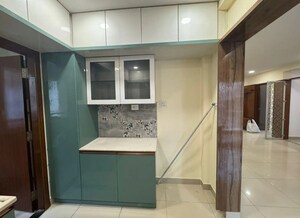 Kitchen in 3 BHK Apartment at Accurate Wind Chimes, Gachibowli – for Rent