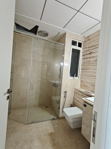 Bathroom in 3 BHK Apartment at Mahindra Windchimes Phase II, Bannerghatta Road – for Rent