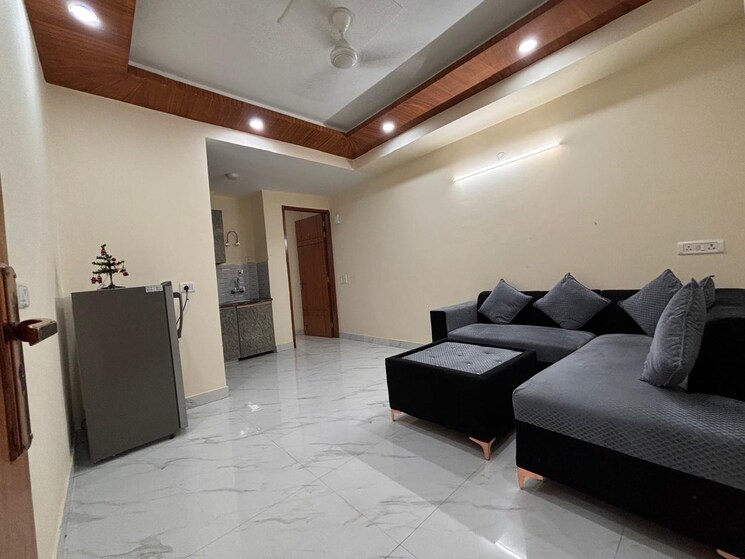 Living Room, saket 1 Bedroom 425 Sq.Ft. Builder Floor In Saket Delhi 9840956