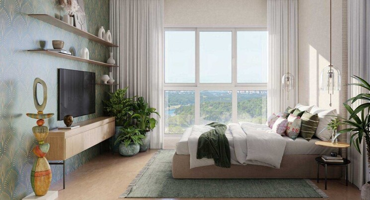 Living Room, birla-punya 1 Bedroom 486 Sq.Ft. Apartment In Sangamvadi Pune 9845870