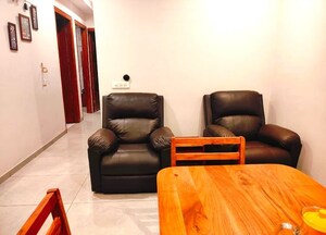 Living Room in 5 BHK Apartment at Chinar Park – for Sale