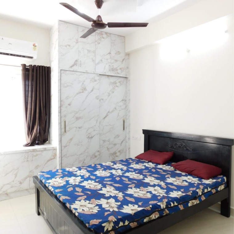 Bedroom, kondapur 3 Bedroom 1800 Sq.Ft. Builder Floor In Kondapur Hyderabad 9846615