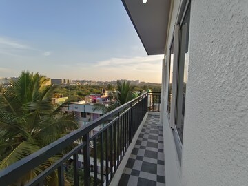 Balcony in 1 BHK Builder Floor at Bellandur – for Rent