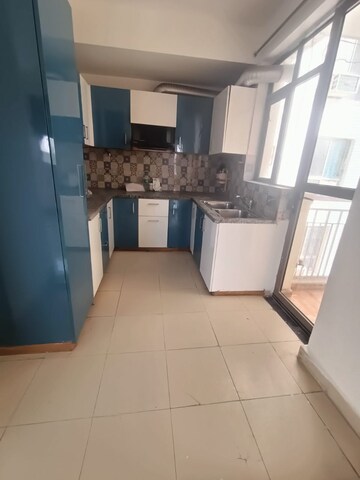 Kitchen in 3 BHK Apartment at Unitech The Residences Gurgaon, Sector 33 – for Rent