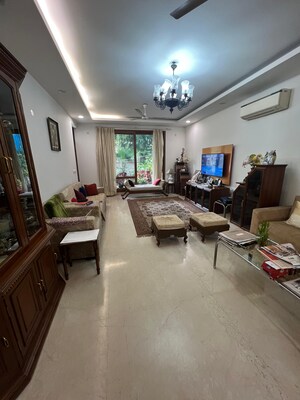 Living Room in 4 BHK Builder Floor at Vasant Vihar – for Rent