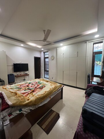 Bedroom in 4 BHK Builder Floor at Vasant Vihar – for Rent