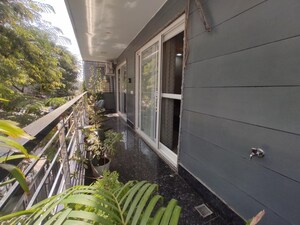 Balcony in 3 BHK Builder Floor at Ardee City, Sector 52 – for Rent