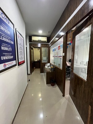 Building Lobby in  Office Space at Mahavir Arcade, Naupada – for Rent