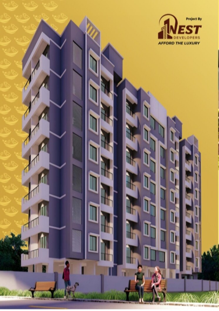Exterior View, nest-paradise 1 Bedroom 400 Sq.Ft. Apartment In Varp Thane 9846833