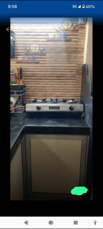 Kitchen in 1 BHK Apartment at Adarsh Nagar CHS Worli, Worli – for Rent