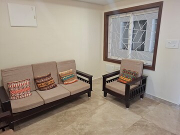 Living Room in 3 BHK Apartment at Aditya Empress Towers, Shaikpet – for Rent