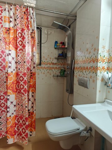 Bathroom in 3.5 BHK Apartment at Magarpatta Laburnum Park, Hadapsar – for Rent