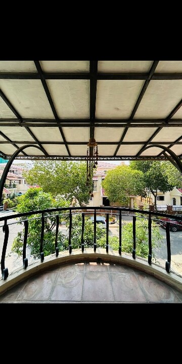 Balcony in 5 BHK Villa at Aparna Senor Valley I, Jubilee Hills – for Sale