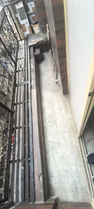 Staircase in 1 BHK Builder Floor at Panchsheel Vihar – for Sale