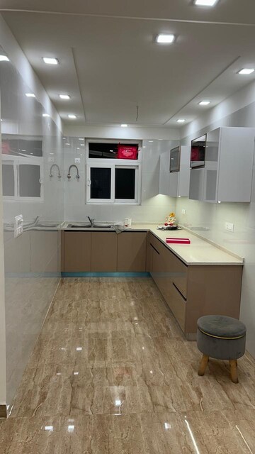 Kitchen in 3 BHK Builder Floor at BPTP District Phase 2, Sector 84 – for Rent