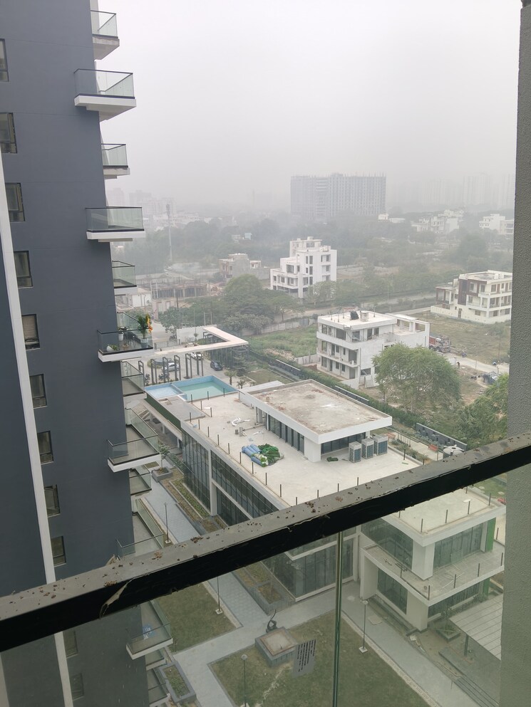 Balcony, one-oak-natura 2.5 Bedroom 1508 Sq.Ft. Apartment In Sushant Golf City Lucknow 9846962