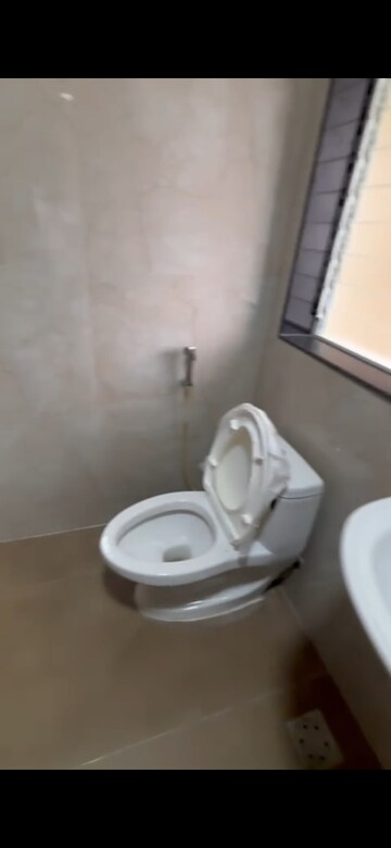 Bathroom in 3 BHK Apartment at Anmol Towers, Goregaon West – for Rent