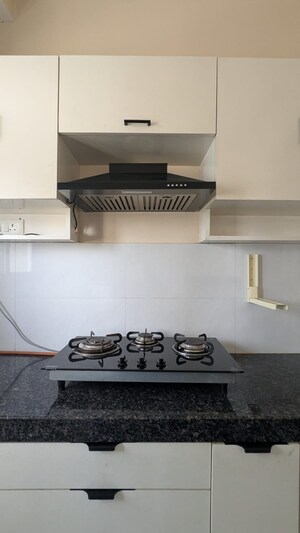 Kitchen in 1 BHK Apartment at Ashar Axis, Majiwada – for Rent