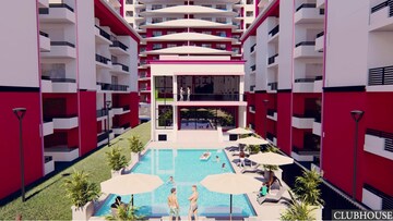 4 BHK Apartment – Exterior View View at Shiv Sai Emerald Heights, Sector 88 - for Rent