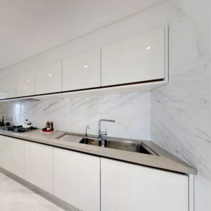 Kitchen in 4 BHK Apartment at Lodha World View, Empire Mill – for Rent