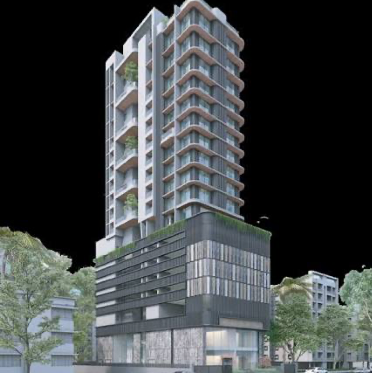 4 BHK Apartment For Rent in Joanna Villa