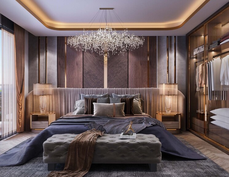 Living Room, west-view-society 4 Bedroom 1961 Sq.Ft. Apartment In Salisbury Park Pune 9847464