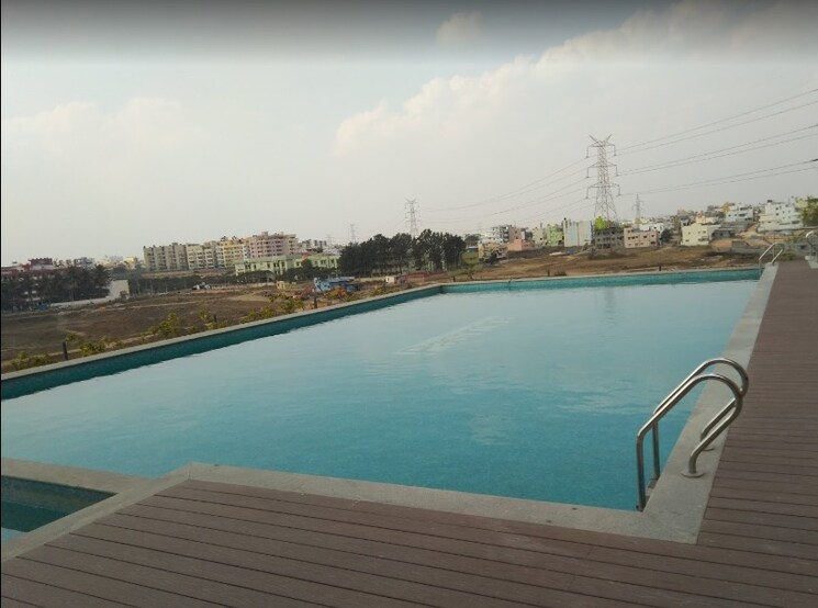 Swimming Pool, pashmina-waterfront 3 Bedroom 1850 Sq.Ft. Apartment In Old Madras Road Bangalore 9847727