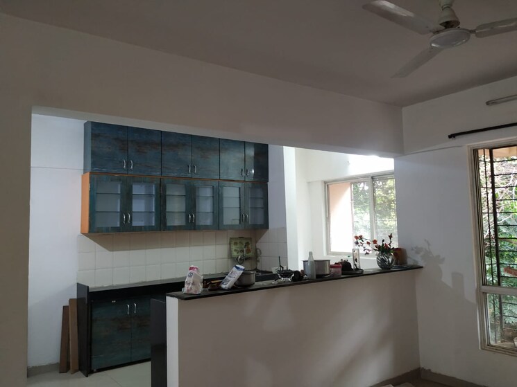 Kitchen, madhuban-satin-brick 3 Bedroom 1700 Sq.Ft. Apartment In Kharadi Pune 9848155