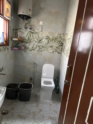 Bathroom in 1.5 BHK Builder Floor at Empire Floors, Sector 57 – for Rent