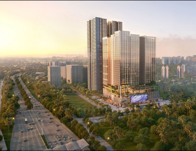 Exterior View, financial district Commercial Office Space 3000 Sq.Ft. In Financial District Hyderabad 9857017