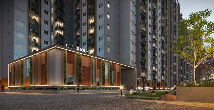 Exterior View, sowparnika-whispering-petals 3 Bedroom 1187 Sq.Ft. Apartment In Hoskote Bangalore 9866434