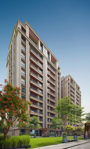 4 BHK Builder Floor – Exterior View View at Vesu - for Sale