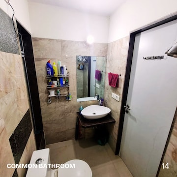 Team Area in 1 BHK Apartment at Lodha Amara, Kolshet Road – for Rent