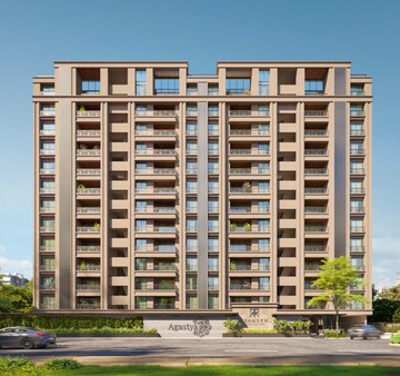 4 BHK Builder Floor – Exterior View View at Vesu - for Sale