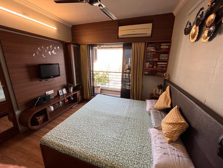 Bedroom, hubtown-greenwoods 3 Bedroom 1000 Sq.Ft. Apartment In Vartak Nagar Thane 9869427