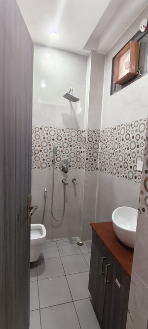 Bathroom in 2 BHK Apartment at Dwarka – for Rent