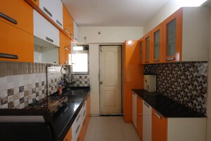 Kitchen in 3 BHK Apartment at Hubtown Greenwoods, Vartak Nagar – for Rent