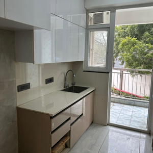 Kitchen in 3 BHK Apartment at Ram Shanti Apartment, Sector 52 – for Rent