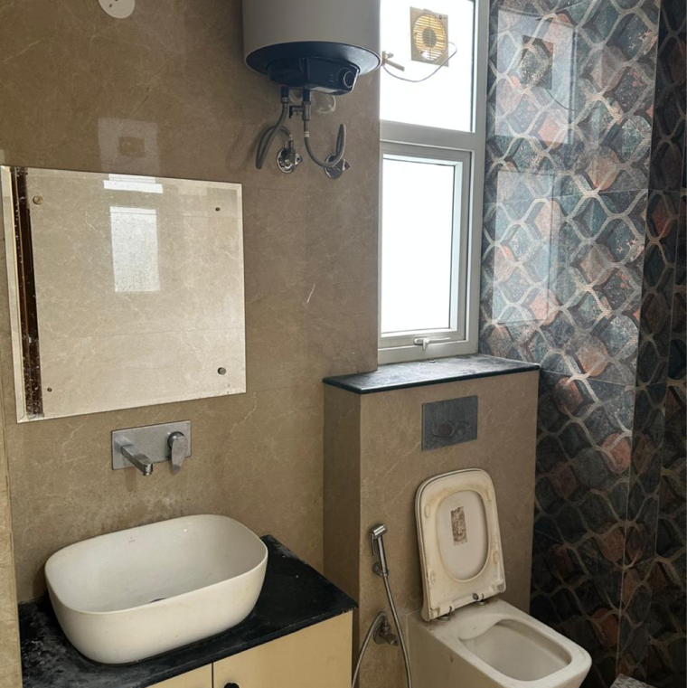 Bathroom, ram-shanti-apartment 3 Bedroom 1900 Sq.Ft. Apartment In Sector 52 Gurgaon 9869676