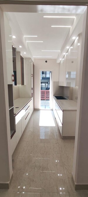 Kitchen in 4 BHK Builder Floor at South City 2 – for Sale