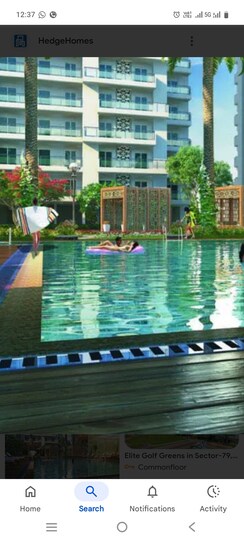 4 BHK + Pooja Room,Servant Room,Study Room Apartment For Sale in Elite Golf Green