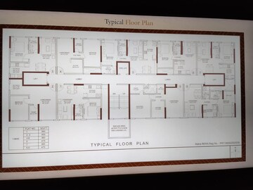 Floor Plan in 1 BHK Apartment at Platinum Classic, Andheri West – for Sale